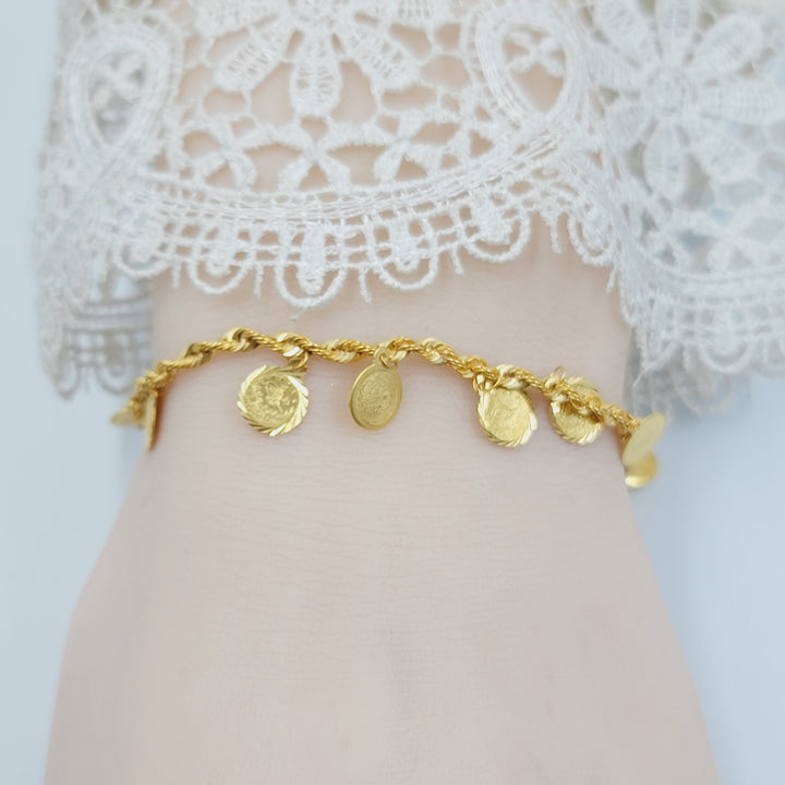 21K اسوارة دنانديش-مجوهرات الشيخ سعيد-Saeed Jewelry 