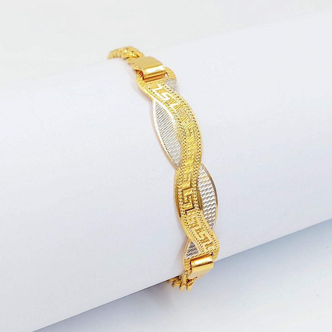 21K اسوارة بلاك اكسترا-مجوهرات الشيخ سعيد-Saeed Jewelry 