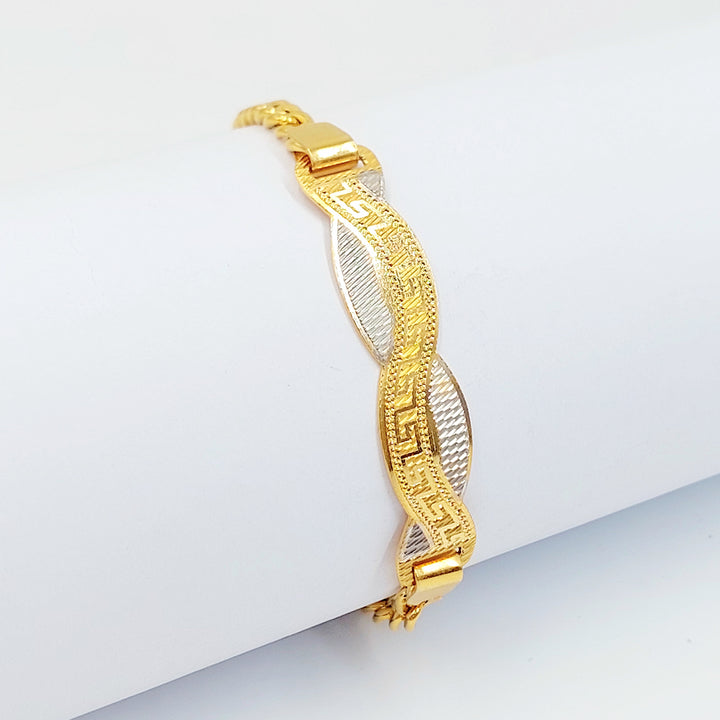21K اسوارة بلاك اكسترا-مجوهرات الشيخ سعيد-Saeed Jewelry 