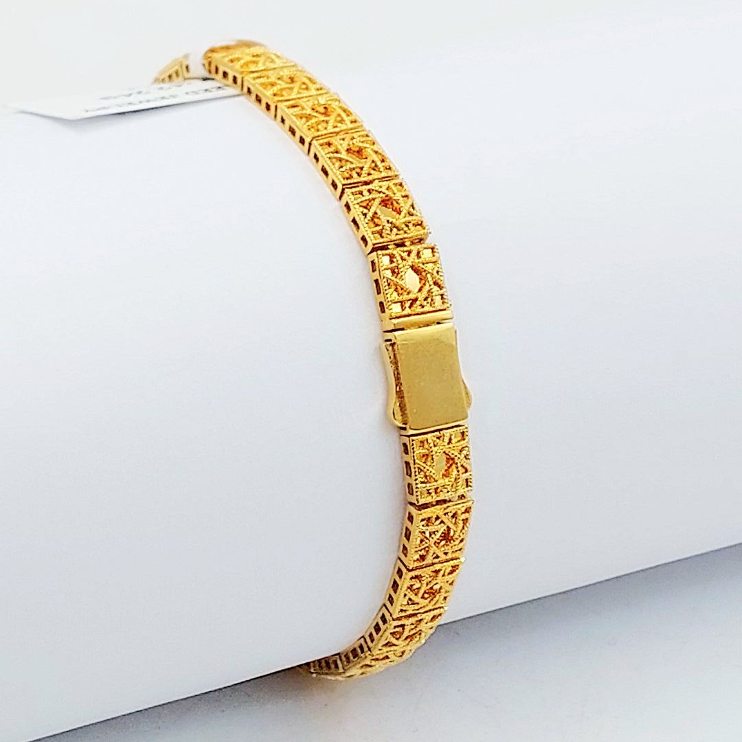 21K اسوارة كويتي اكسترا-مجوهرات الشيخ سعيد-Saeed Jewelry 
