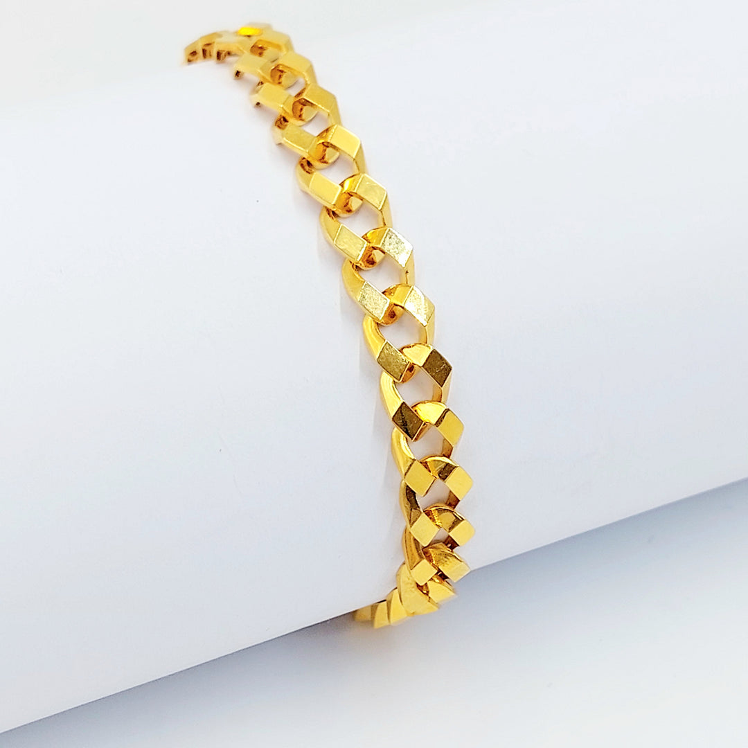21K اسوارة جنزير اكسترا-مجوهرات الشيخ سعيد-Saeed Jewelry 