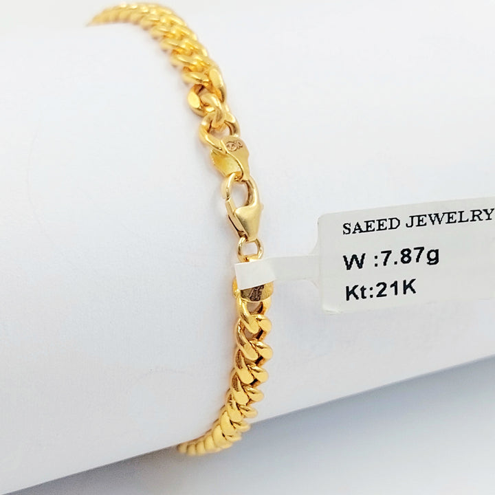 21K اسوارة اكسترا-مجوهرات الشيخ سعيد-Saeed Jewelry 