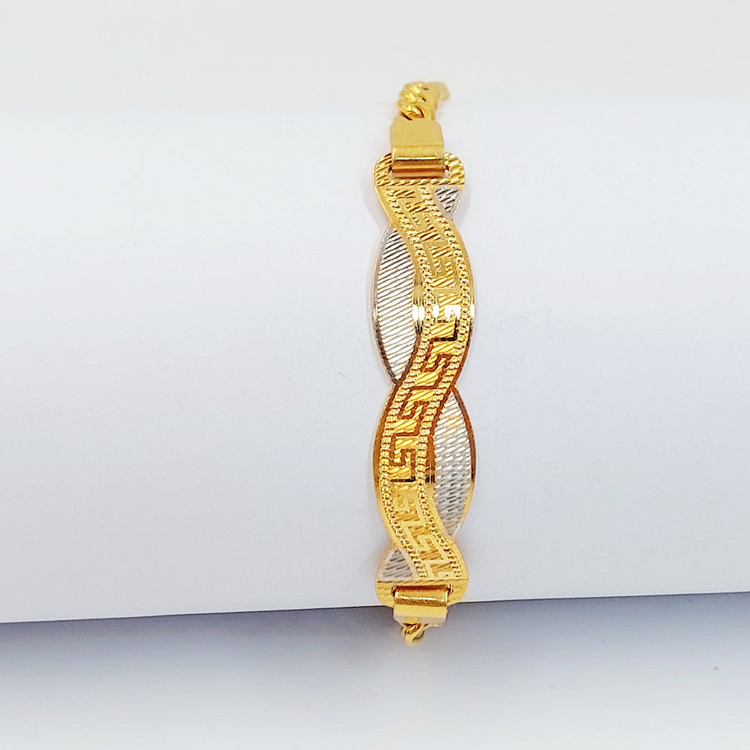 21K اسوارة بلاك اكسترا-مجوهرات الشيخ سعيد-Saeed Jewelry 