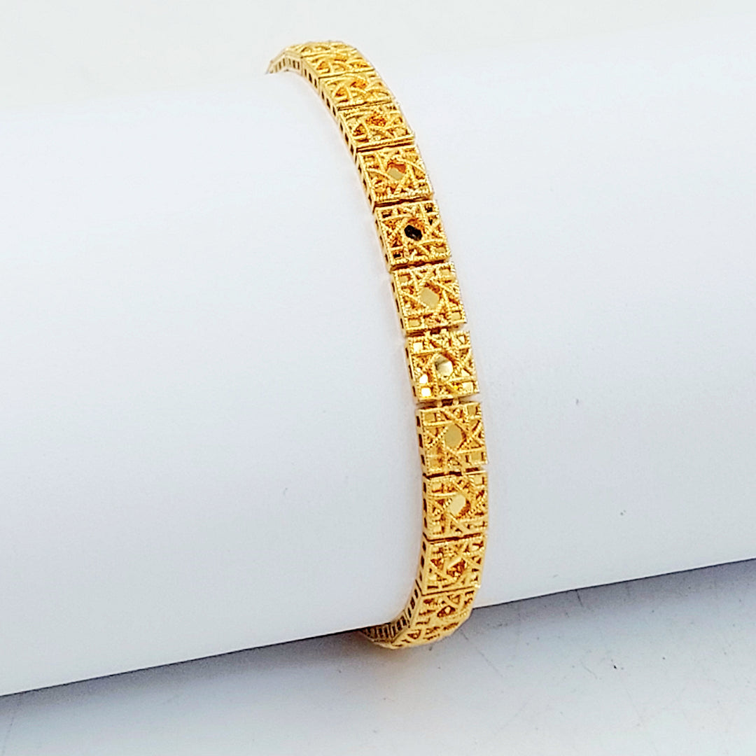 21K اسوارة كويتي اكسترا-مجوهرات الشيخ سعيد-Saeed Jewelry 
