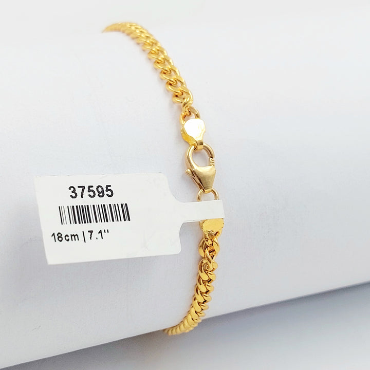21K اسوارة اكسترا-مجوهرات الشيخ سعيد-Saeed Jewelry 
