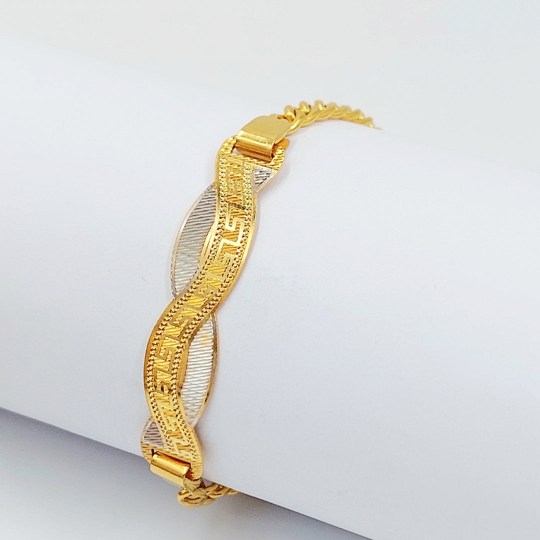 21K اسوارة بلاك اكسترا-مجوهرات الشيخ سعيد-Saeed Jewelry 