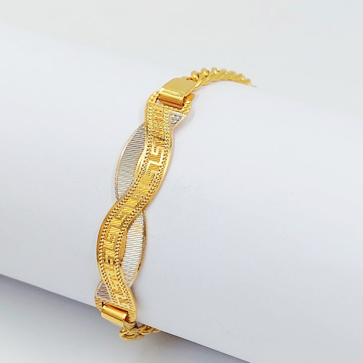 21K اسوارة بلاك اكسترا-مجوهرات الشيخ سعيد-Saeed Jewelry 