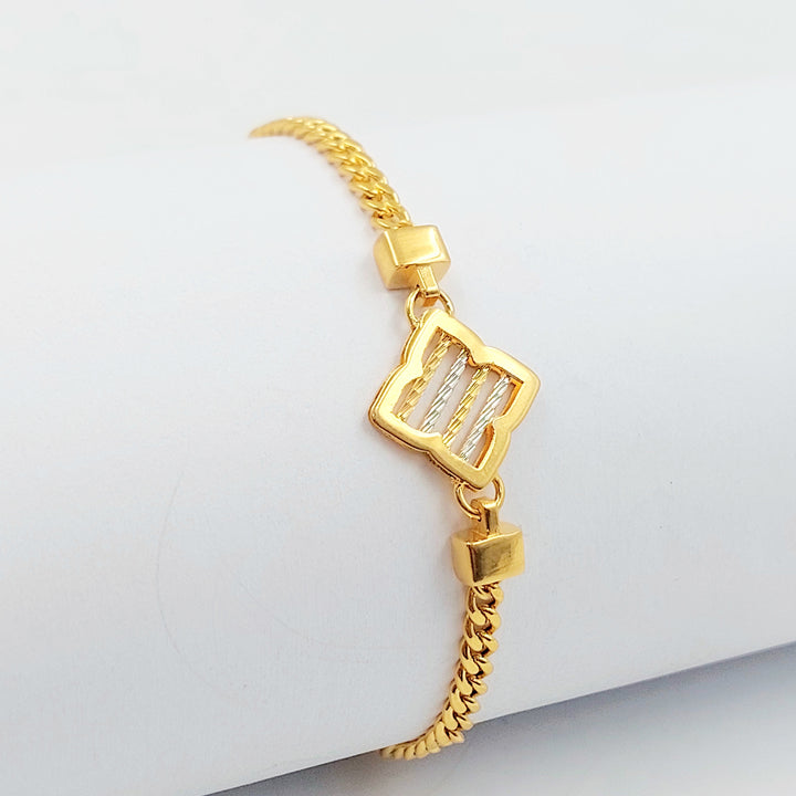 21K اسوارة اكسترا-مجوهرات الشيخ سعيد-Saeed Jewelry 