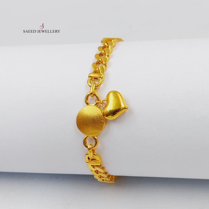 21K اسوارة تركي اكسترا-مجوهرات الشيخ سعيد-Saeed Jewelry 