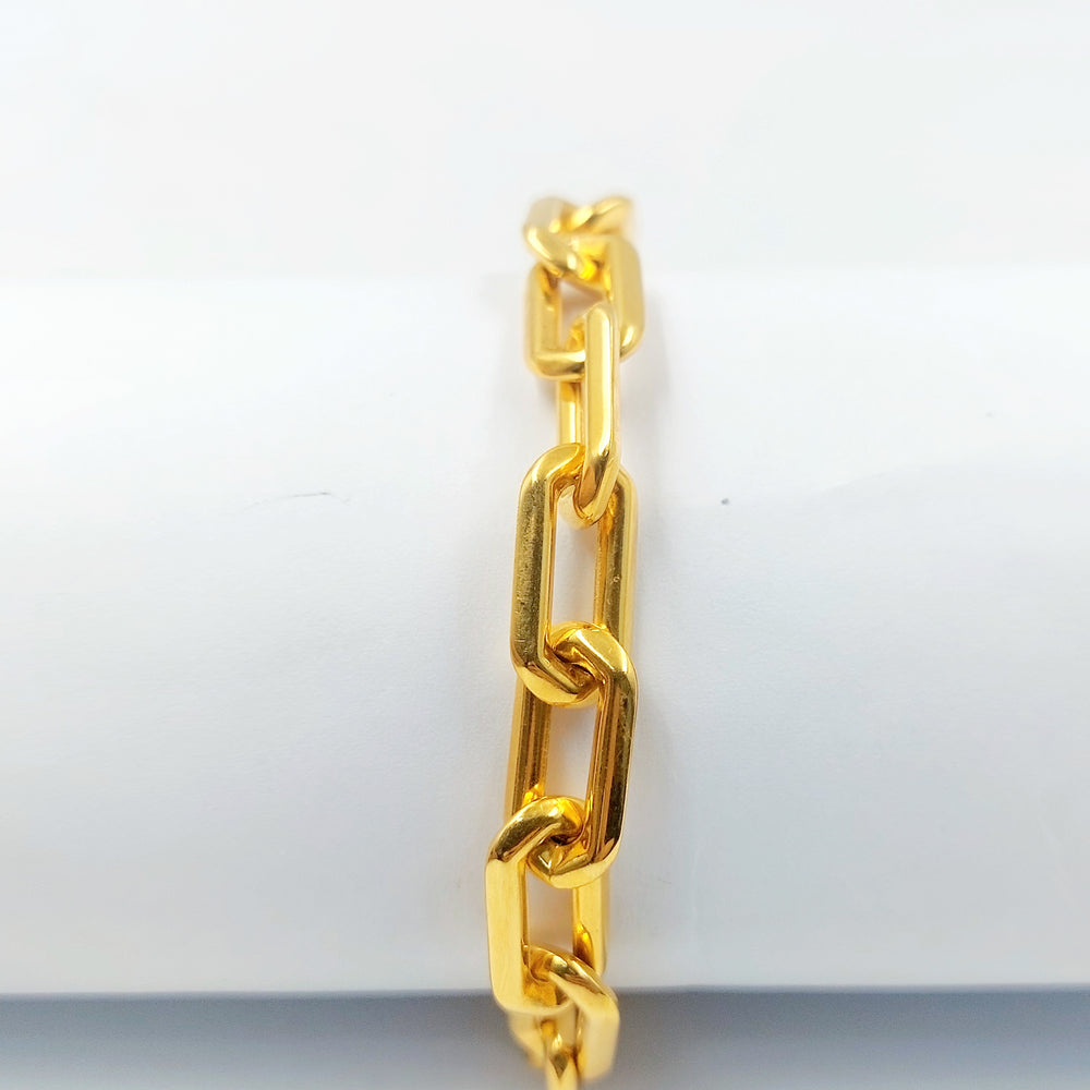 21K اسوارة بيبر كليب اكسترا-مجوهرات الشيخ سعيد-Saeed Jewelry 