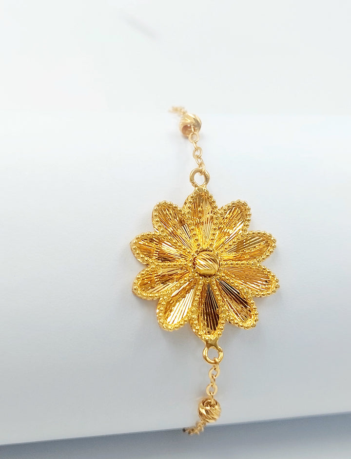 21K اسوارة شمس اكسترا-مجوهرات الشيخ سعيد-Saeed Jewelry 