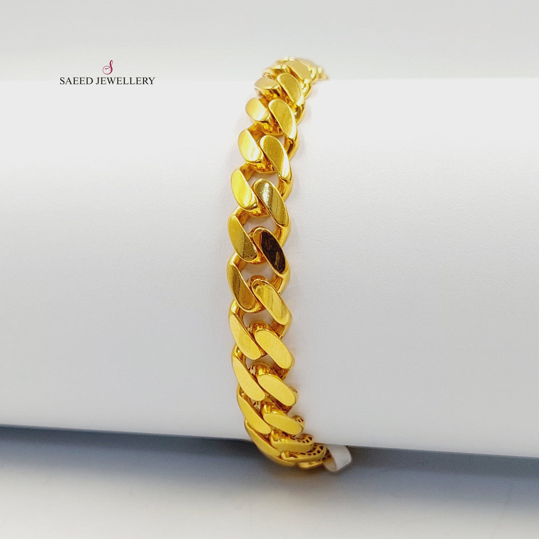 21K اسوارة جنزير اكسترا-مجوهرات الشيخ سعيد-Saeed Jewelry 