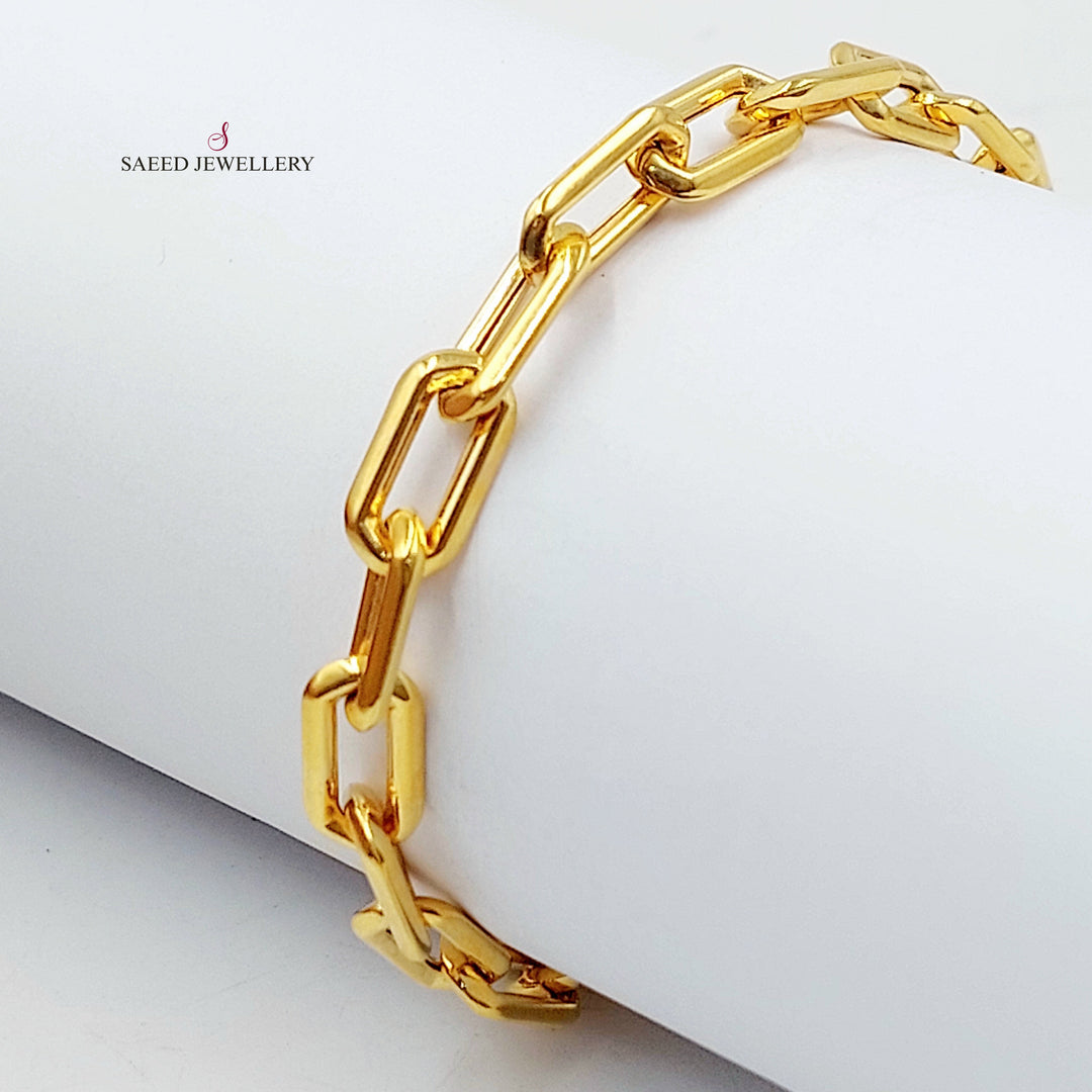 21K اسوارة بيبر كليب اكسترا-مجوهرات الشيخ سعيد-Saeed Jewelry 