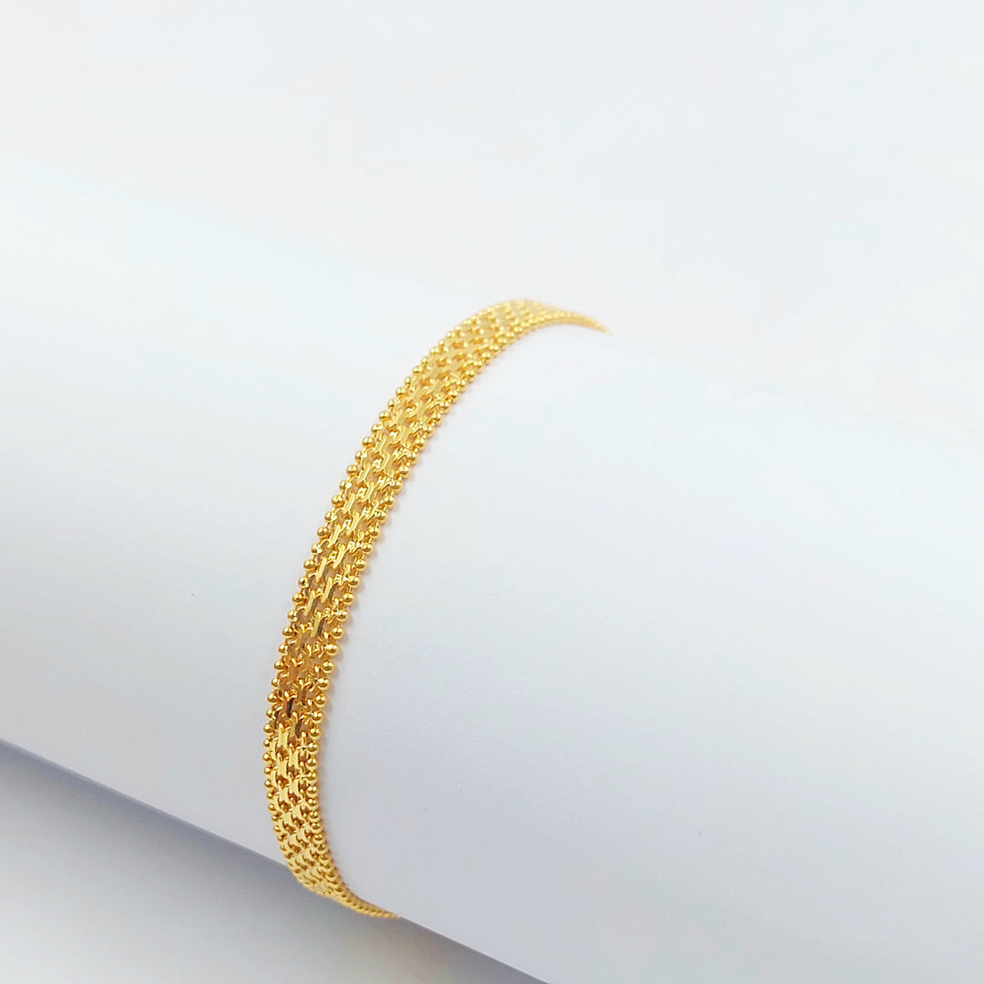 21K اسوارة  ماليزي اكسترا-مجوهرات الشيخ سعيد-Saeed Jewelry 