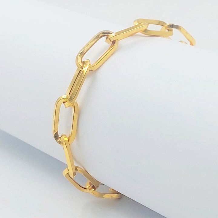 21K اسوارة بيبر كليب اكسترا-مجوهرات الشيخ سعيد-Saeed Jewelry 