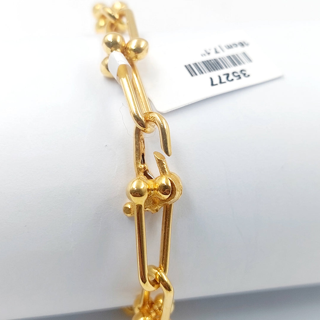 21K اسوارة اكسترا-مجوهرات الشيخ سعيد-Saeed Jewelry 