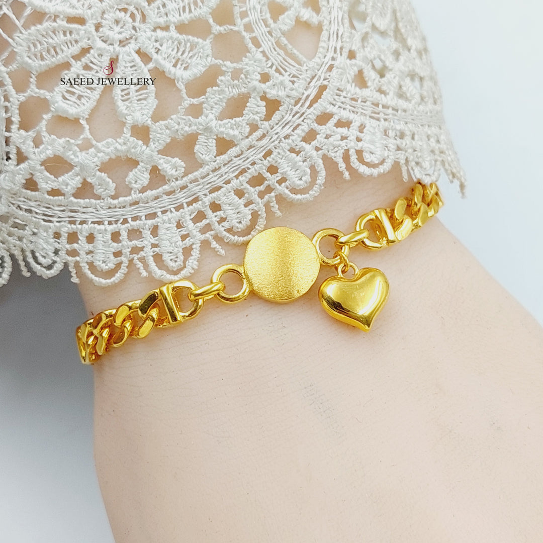 21K اسوارة تركي اكسترا-مجوهرات الشيخ سعيد-Saeed Jewelry 