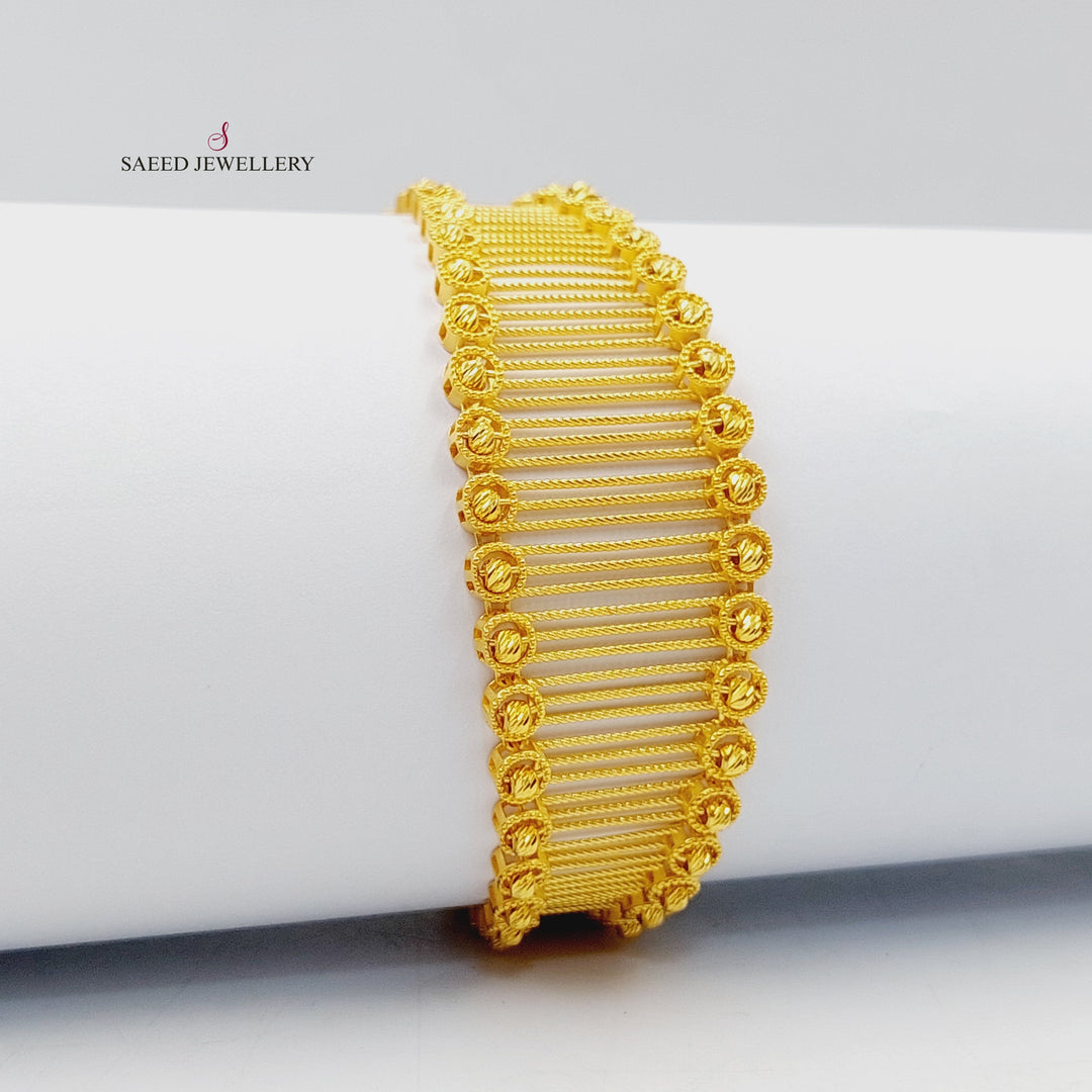 21K اسوارة تركي اكسترا-مجوهرات الشيخ سعيد-Saeed Jewelry 