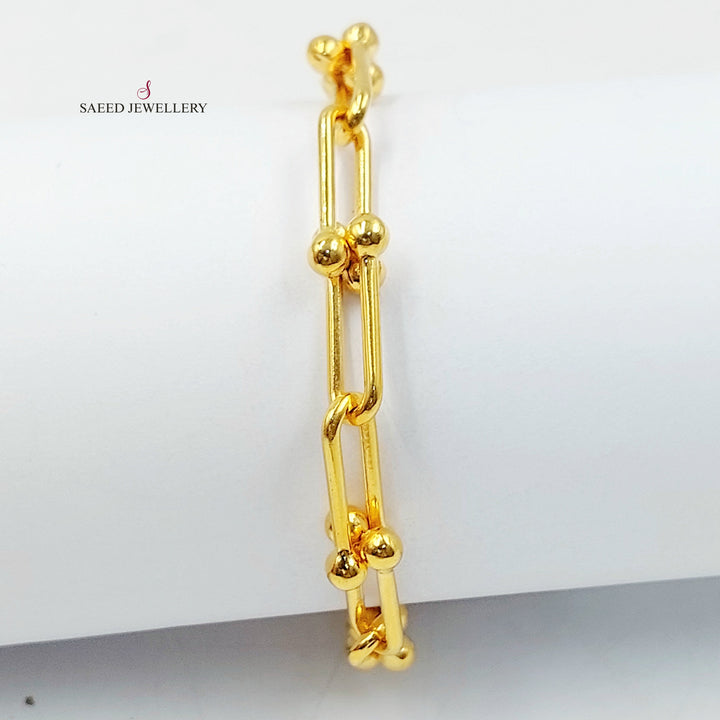 21K اسوارة بيبر كليب اكسترا-مجوهرات الشيخ سعيد-Saeed Jewelry 