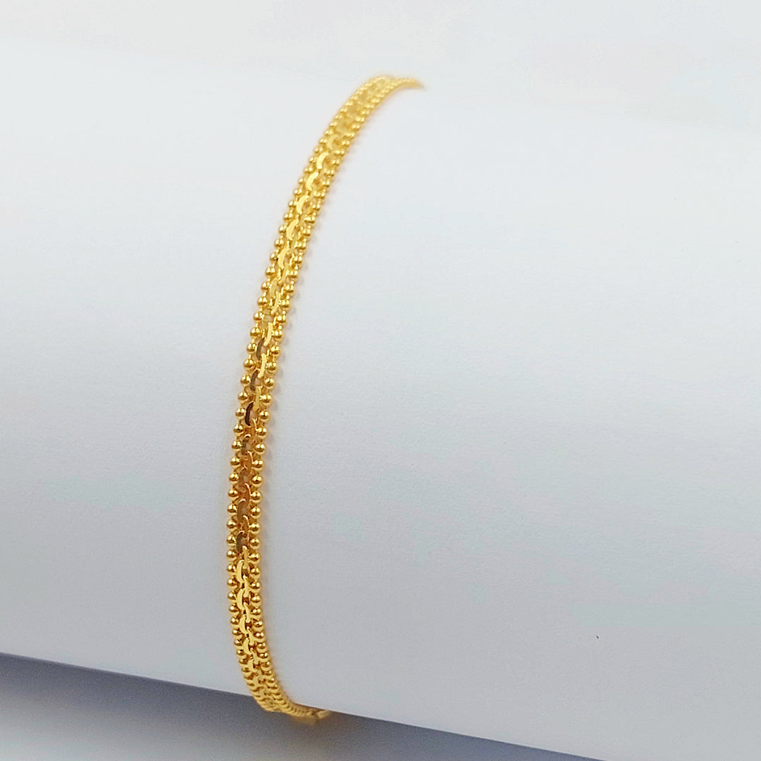 21K اسوارة  ماليزي اكسترا-مجوهرات الشيخ سعيد-Saeed Jewelry 