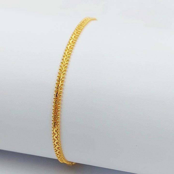 21K اسوارة  ماليزي اكسترا-مجوهرات الشيخ سعيد-Saeed Jewelry 