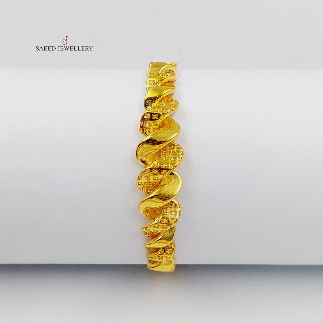 21K اسوارة جاسيكا اكسترا-مجوهرات الشيخ سعيد-Saeed Jewelry 