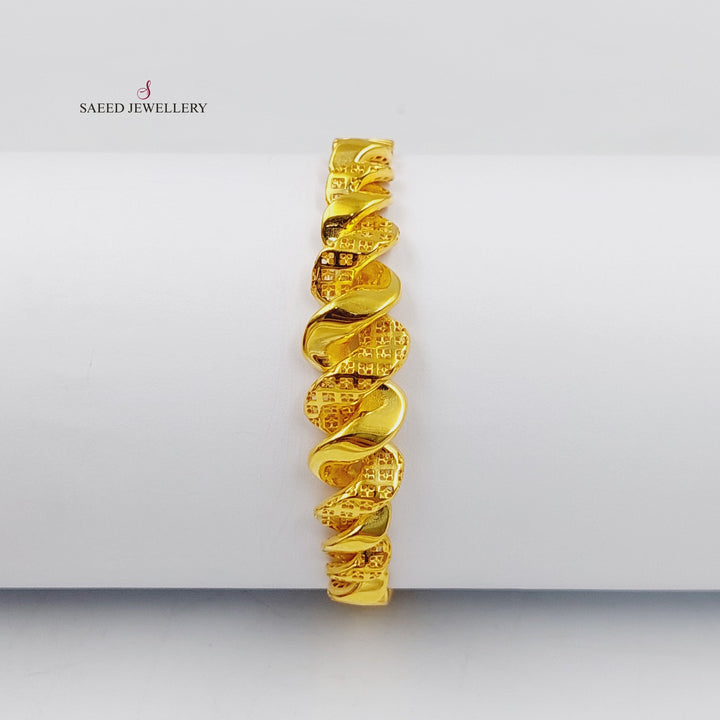 21K اسوارة جاسيكا اكسترا-مجوهرات الشيخ سعيد-Saeed Jewelry 