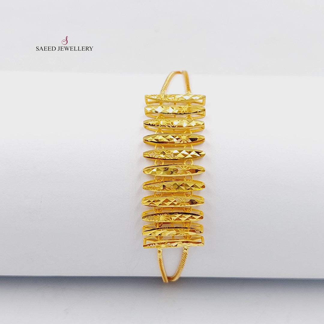 21K اسوارة تركي اكسترا-مجوهرات الشيخ سعيد-Saeed Jewelry 