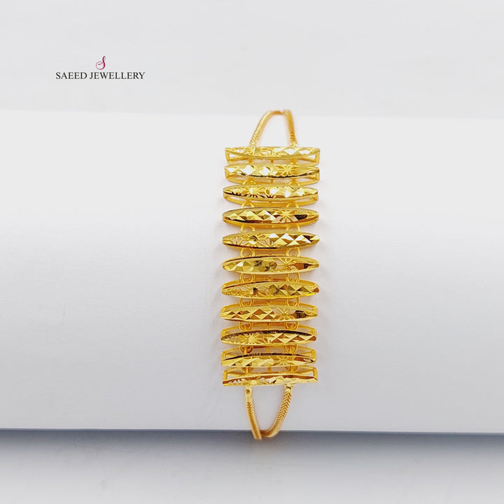 21K اسوارة تركي اكسترا-مجوهرات الشيخ سعيد-Saeed Jewelry 
