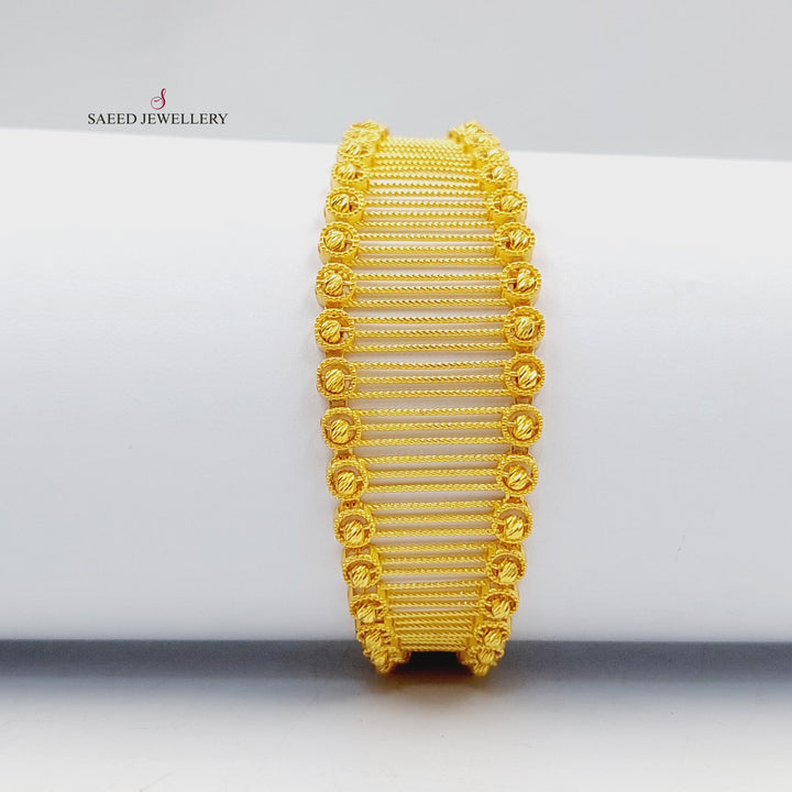 21K اسوارة تركي اكسترا-مجوهرات الشيخ سعيد-Saeed Jewelry 