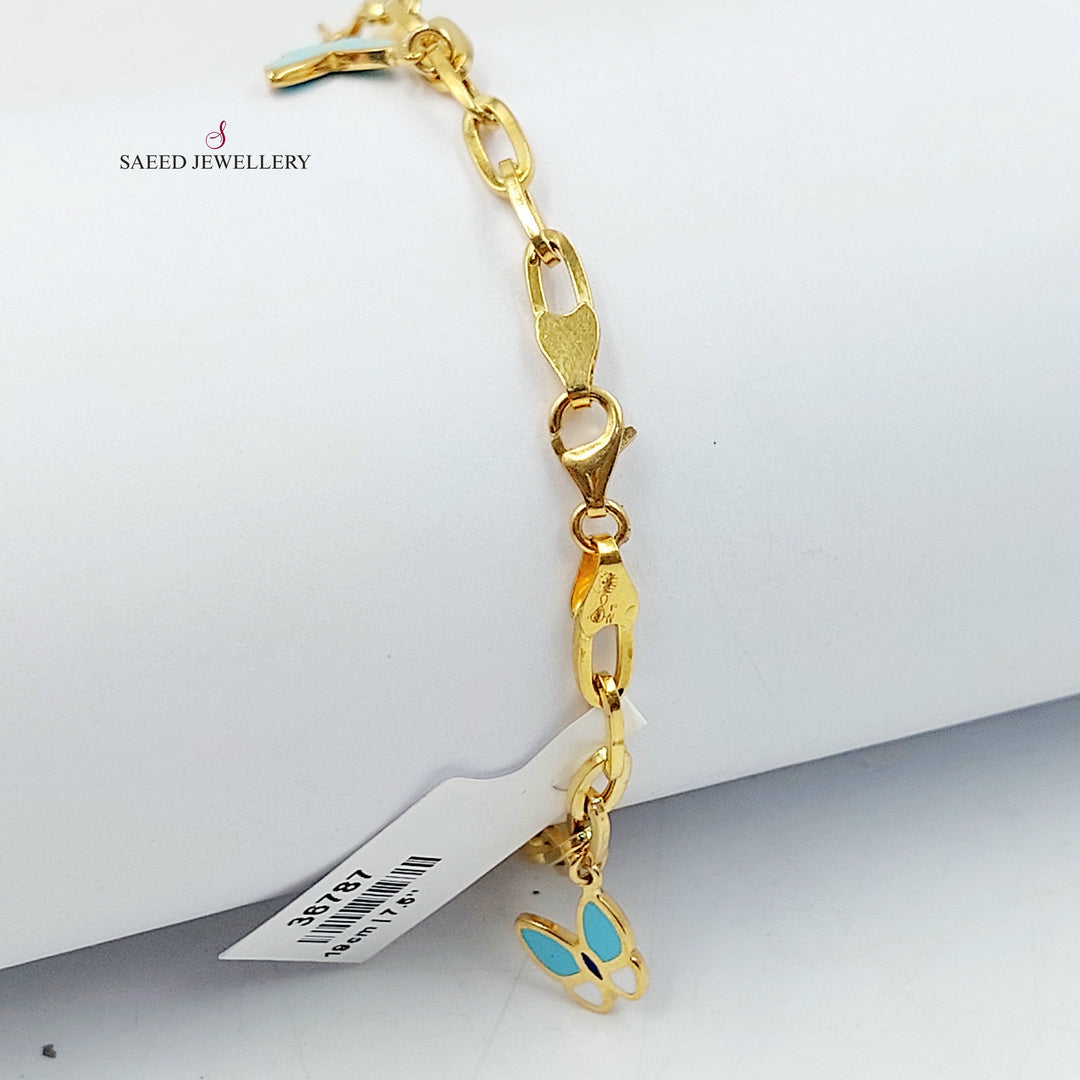 21K اسوارة دنانديش اكسترا-مجوهرات الشيخ سعيد-Saeed Jewelry 