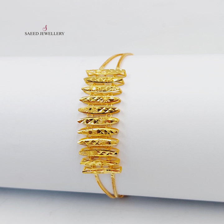 21K اسوارة تركي اكسترا-مجوهرات الشيخ سعيد-Saeed Jewelry 