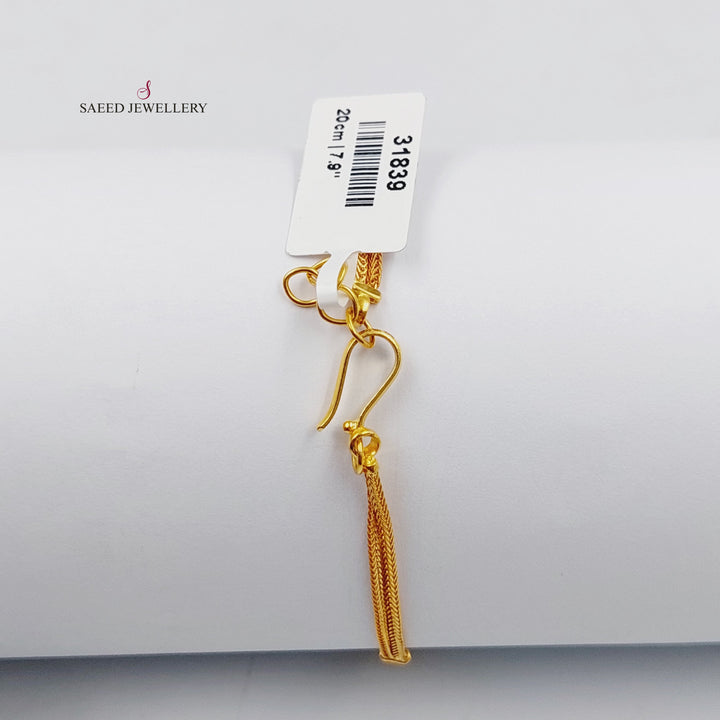 21K اسوارة تركي اكسترا-مجوهرات الشيخ سعيد-Saeed Jewelry 