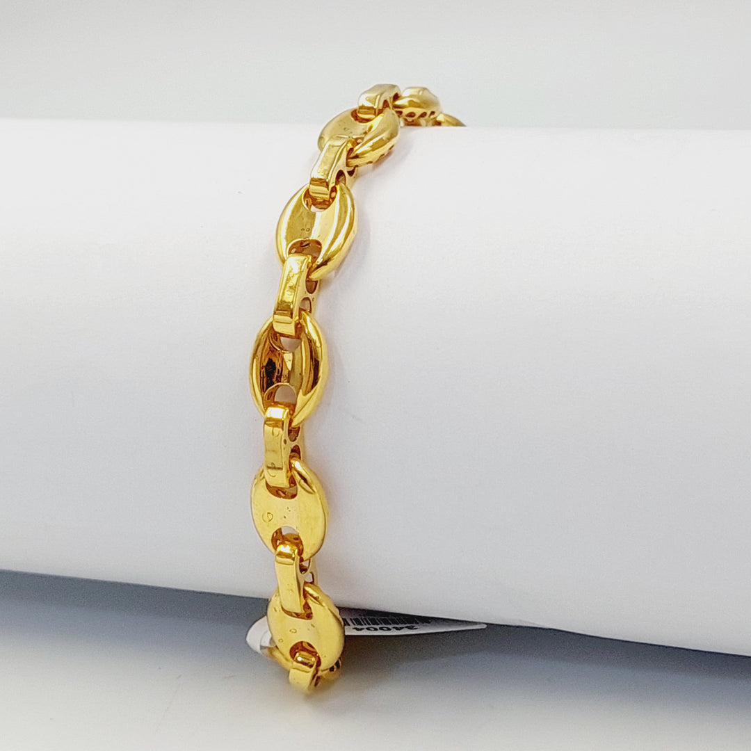 21K اسوارة اكسترا-مجوهرات الشيخ سعيد-Saeed Jewelry 