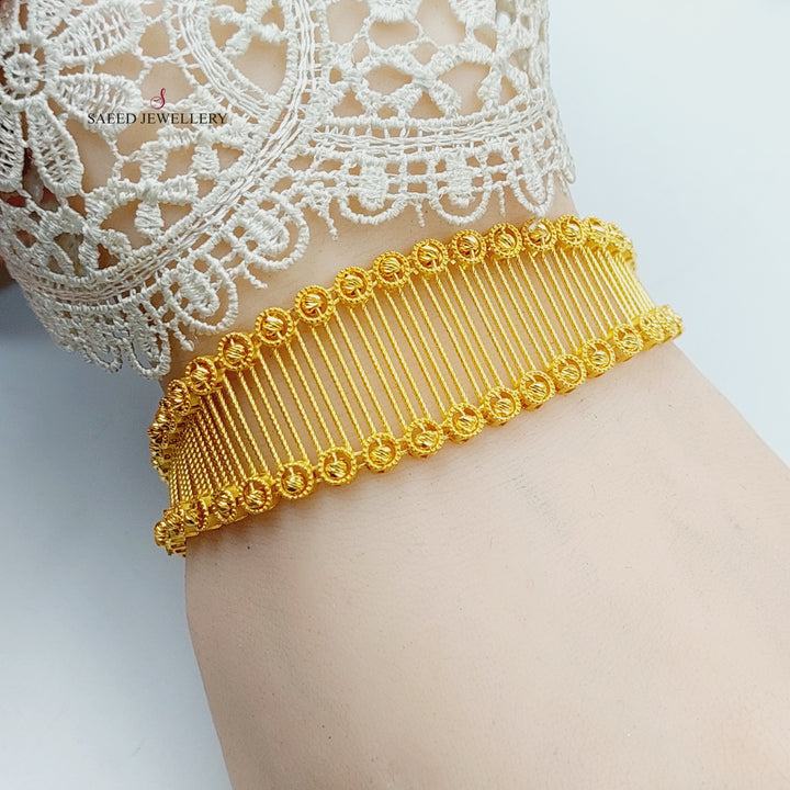 21K اسوارة تركي اكسترا-مجوهرات الشيخ سعيد-Saeed Jewelry 