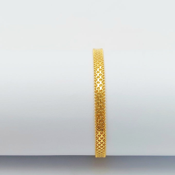 21K اسوارة  ماليزي اكسترا-مجوهرات الشيخ سعيد-Saeed Jewelry 