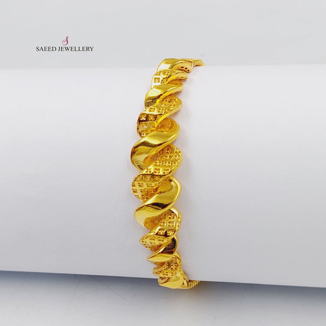 21K اسوارة جاسيكا اكسترا-مجوهرات الشيخ سعيد-Saeed Jewelry 