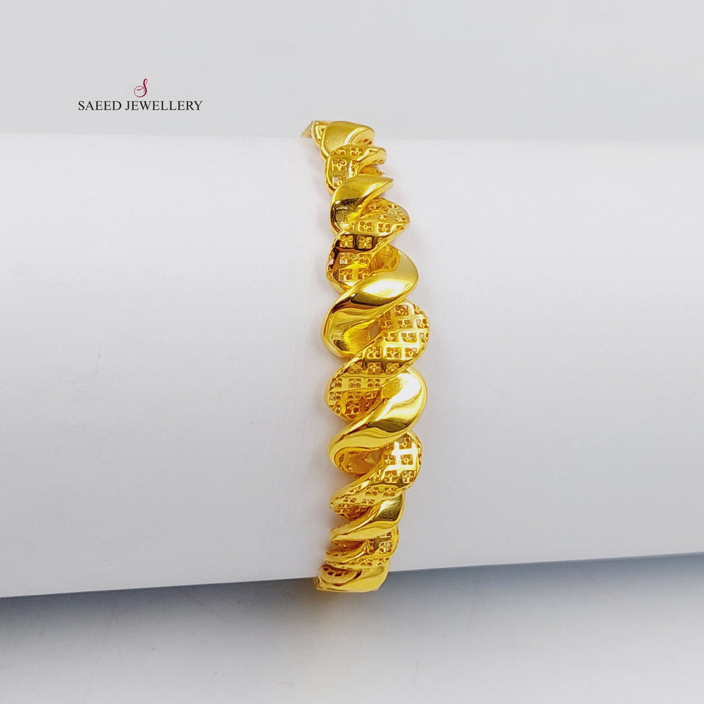 21K اسوارة جاسيكا اكسترا-مجوهرات الشيخ سعيد-Saeed Jewelry 