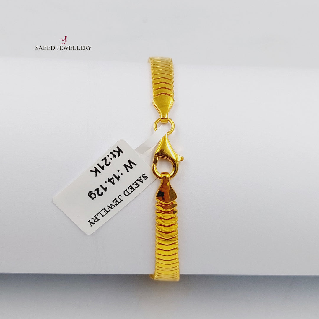 21K اسوارة جاسيكا اكسترا-مجوهرات الشيخ سعيد-Saeed Jewelry 