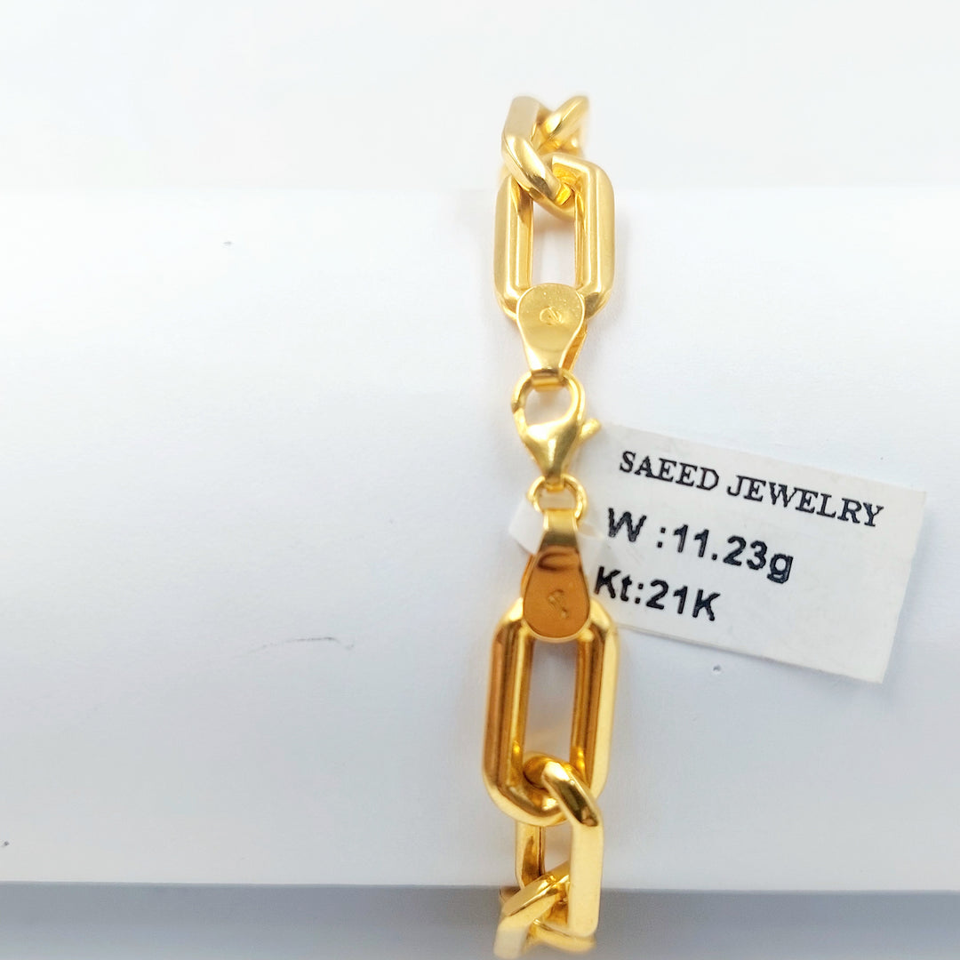 21K اسوارة بيبر كليب اكسترا-مجوهرات الشيخ سعيد-Saeed Jewelry 