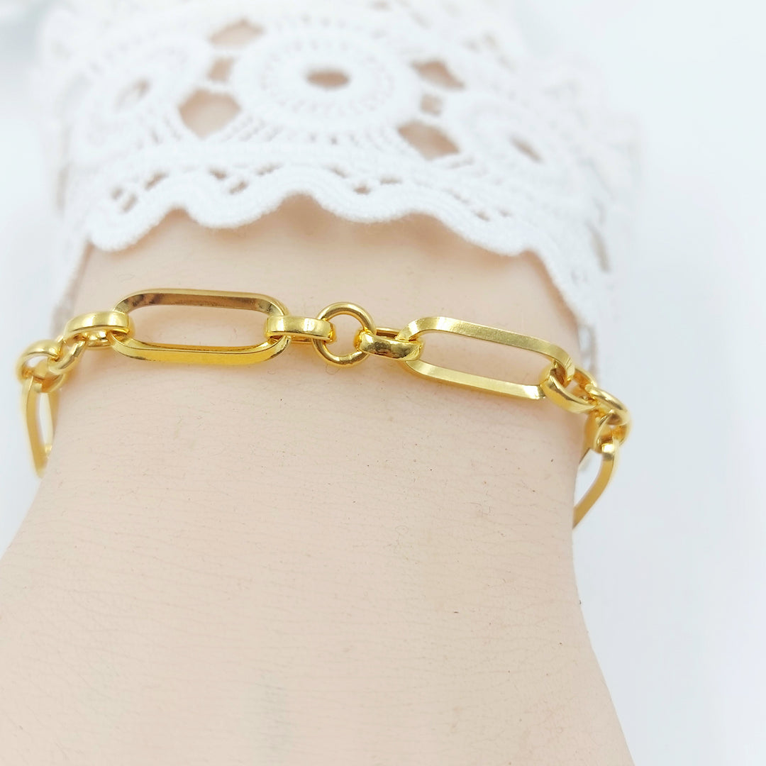 21K اسوارة بيبر كليب اكسترا-مجوهرات الشيخ سعيد-Saeed Jewelry 