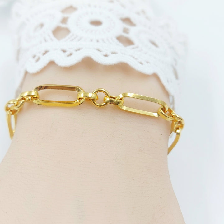 21K اسوارة بيبر كليب اكسترا-مجوهرات الشيخ سعيد-Saeed Jewelry 