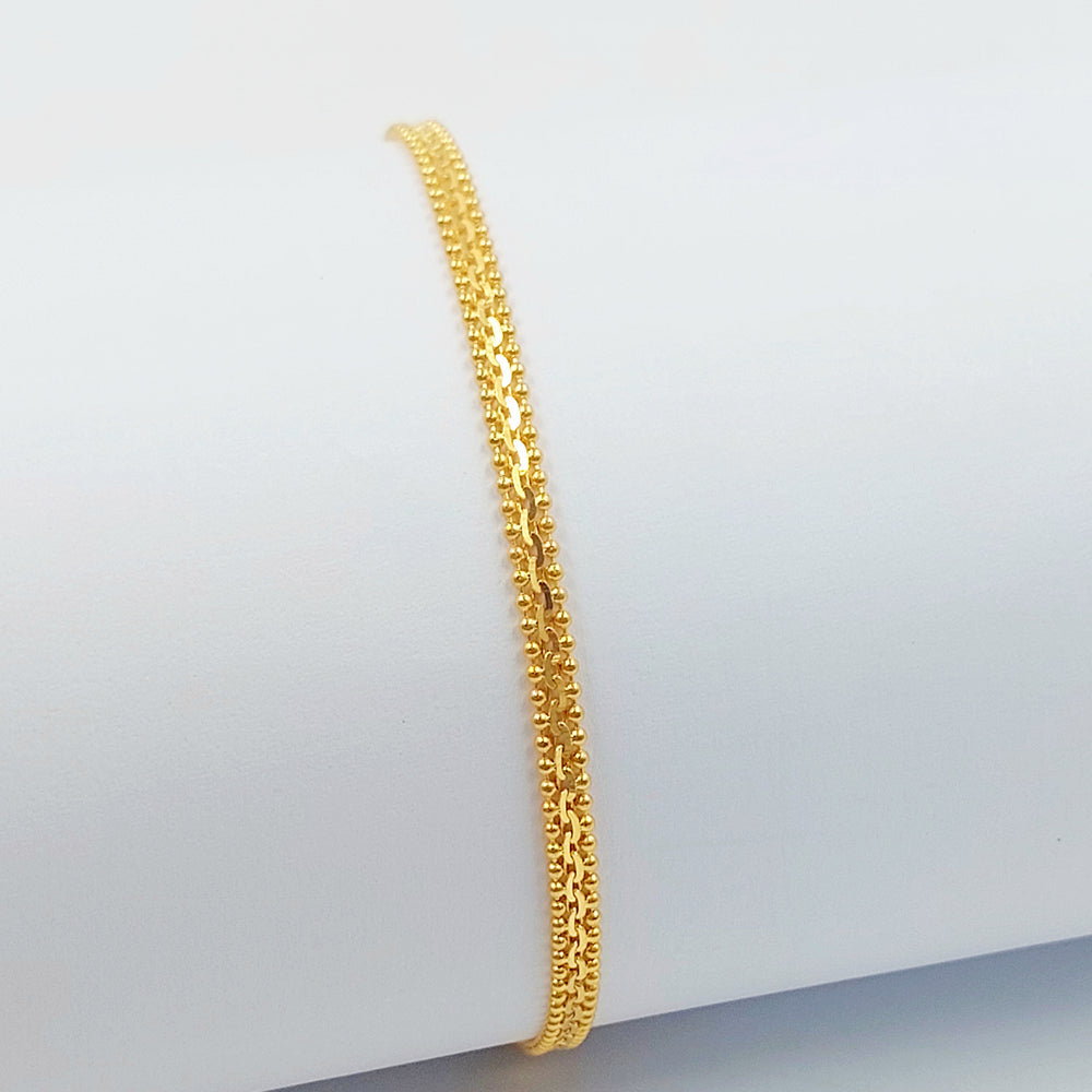 21K اسوارة  ماليزي اكسترا-مجوهرات الشيخ سعيد-Saeed Jewelry 