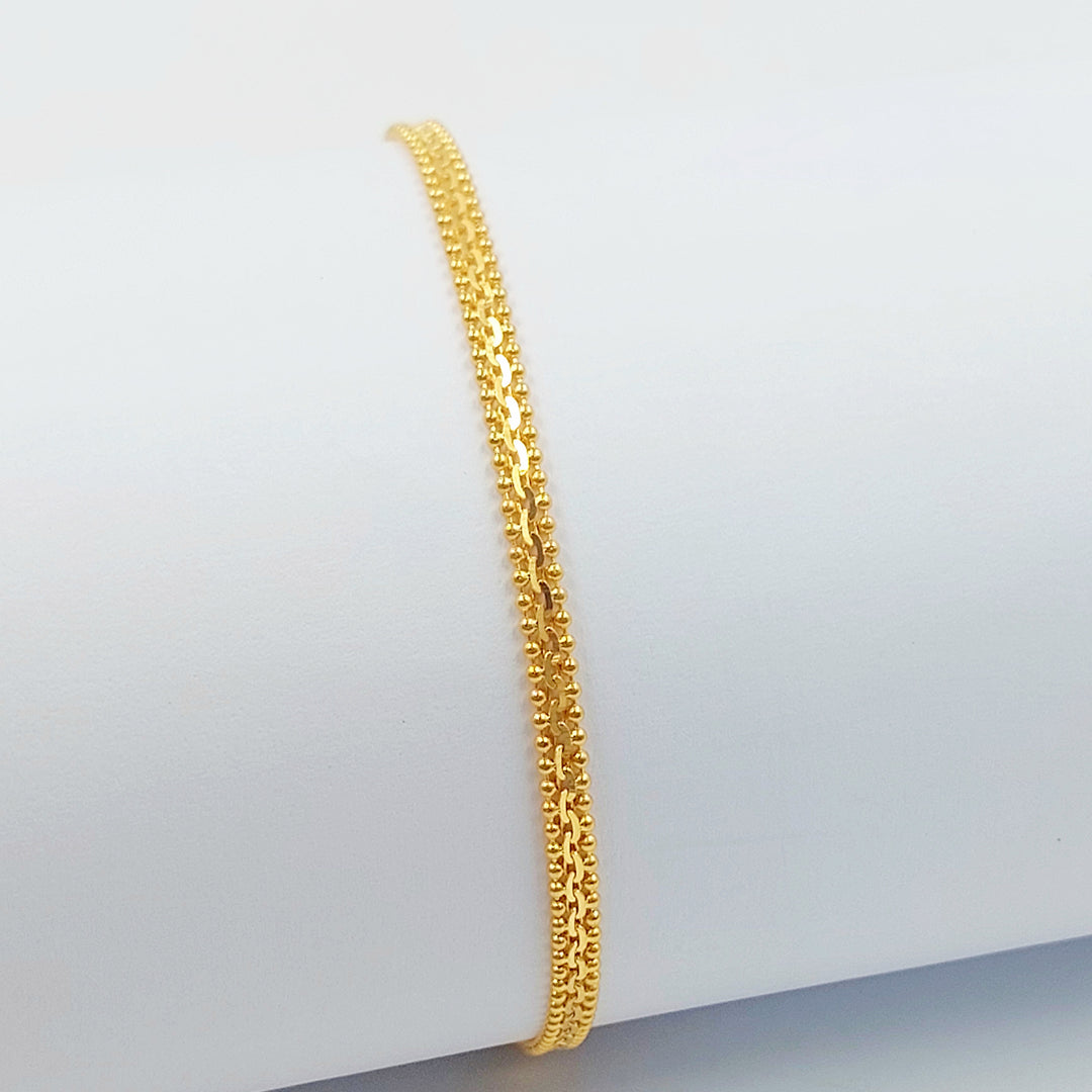 21K اسوارة  ماليزي اكسترا-مجوهرات الشيخ سعيد-Saeed Jewelry 