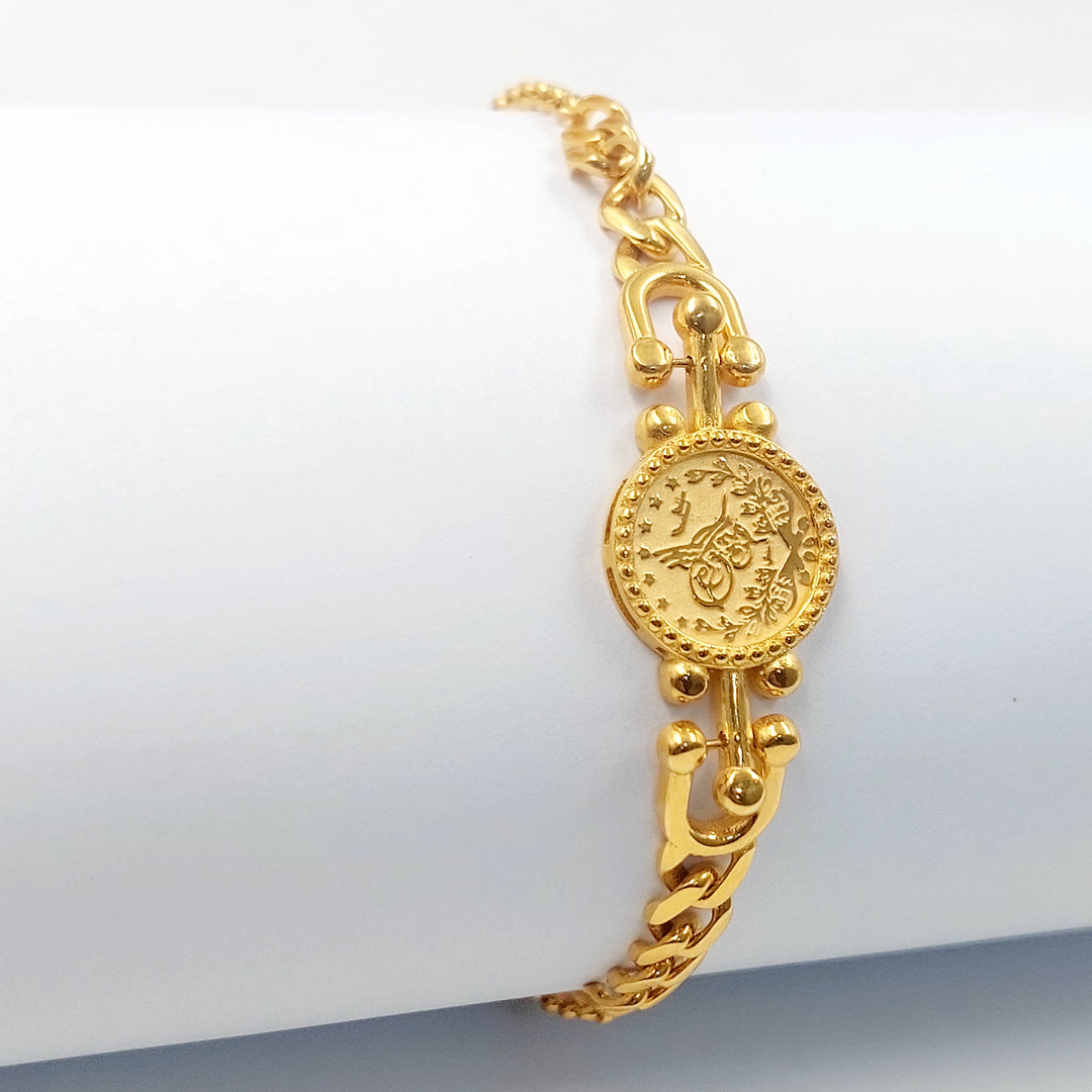 21K اسوارة رشادي اكسترا-مجوهرات الشيخ سعيد-Saeed Jewelry 