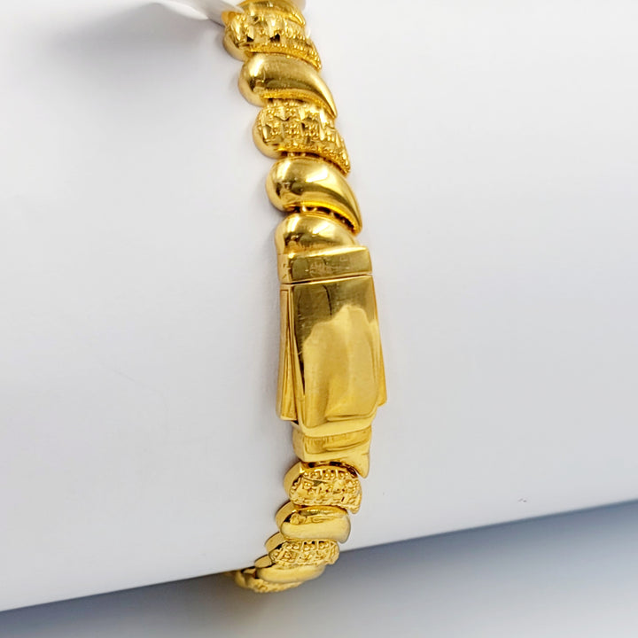 21K اسوارة دمعة اكسترا-مجوهرات الشيخ سعيد-Saeed Jewelry 