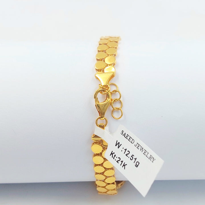 21K اسوارة رشادي اكسترا-مجوهرات الشيخ سعيد-Saeed Jewelry 