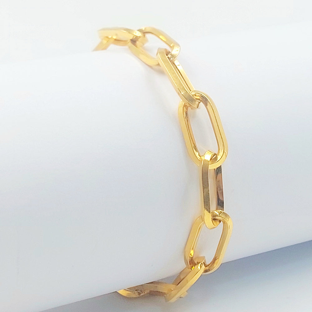 21K اسوارة بيبر كليب اكسترا-مجوهرات الشيخ سعيد-Saeed Jewelry 