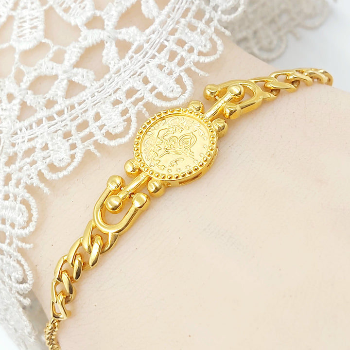 21K اسوارة رشادي اكسترا-مجوهرات الشيخ سعيد-Saeed Jewelry 