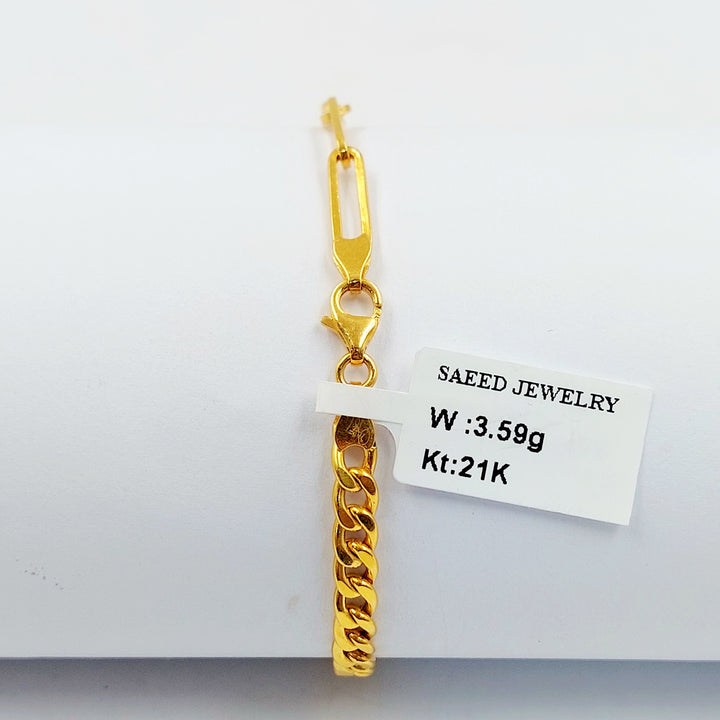 21K اسوارة اكسترا-مجوهرات الشيخ سعيد-Saeed Jewelry 